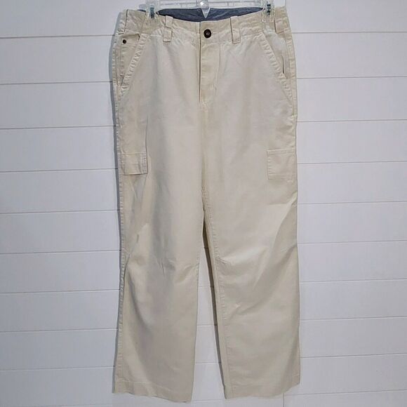 Hurley Pants - Hurley Womens Highrider Pants Size 9 Beige Casual Workwear Chino Pants
